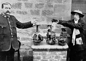 Incendiary Bomb Damage Imprime: Mementos of the attack