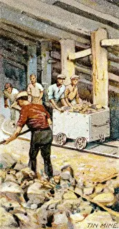 Cornish Tin Mining Heritage Imprime: Mining for Tin / Cornwall