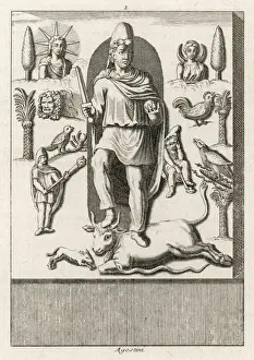 Ancient Roman Gods Imprime: MITHRAS