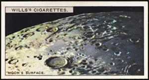 Moon Surface Features Imprime: The Moons Surface