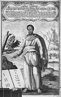 Moses And The Ten Commandments Imprime: Moses and the Ten Commandments