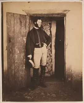 Crimean War Era Portraits Imprime: Mr. Angel, postmaster
