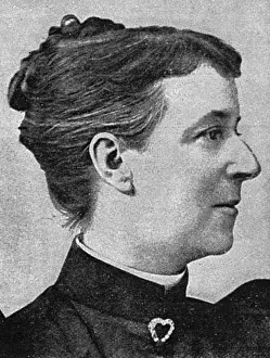Empire Theatre Leicester Square Imprime: Mrs Ormiston Chant