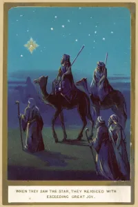 La Natividad Imprime: Los magos viajando