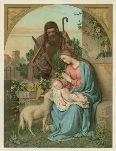 La Natividad Imprime: Con la Cabra Nacida