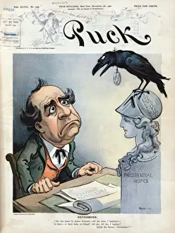 William Jennings Bryan Cartoon Imprime: Nevermore