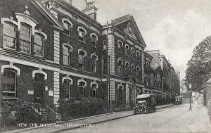 Londres Imprime: Hospital Nuevo Fin de Semana, Hampstead, Norte de Londres