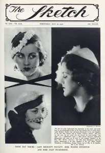 Bridgette Poulet, Jeannette Stourton y Joanne Humphreys; Yevonde