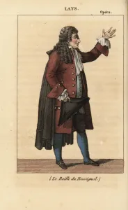 El barítono francés François Lays como Le Bailli.