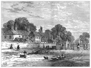 Kensington High Street History Imprime: Old Turnpike Kensington