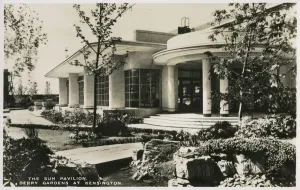 El Pavellón del Sol - Jardines de la azotea de Derry y Toms en Kensington