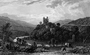 Historic English Countryside Imprime: OKEHAMPTON