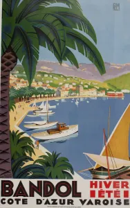 Vintage Travel Poster Imprime: (insert)