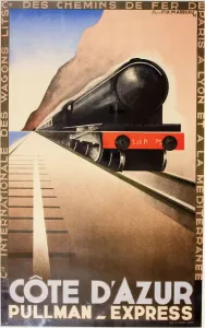 Vintage Railway Advertising Posters Imprime: (insert)
