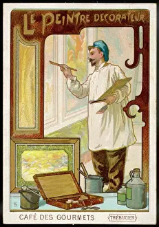 French Art And Culture Imprime: A Painter and Decorator