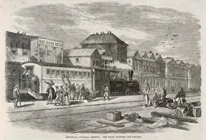 19th Century Trains Imprime: Panama Railrd. Train / C19