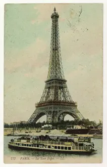Torre Eiffel Imprime: Torre de Eiffel, París (1908)