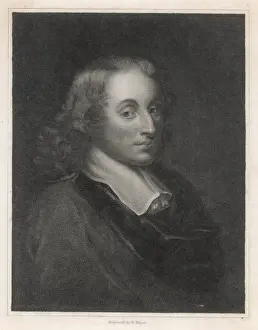 17th Century Philosopher Imprime: Pascal (Champagne)