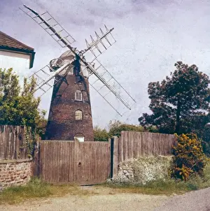 Norfolk Windmill Imprime: Paston Windmill