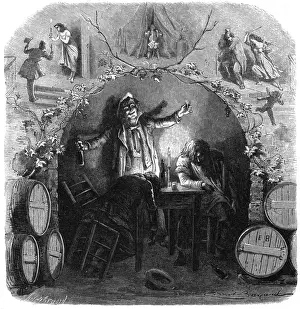 Temperance Movement Images Imprime: Path of a Drunkard