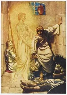 New Testament Scenes Imprime: Peter Breaks Jail