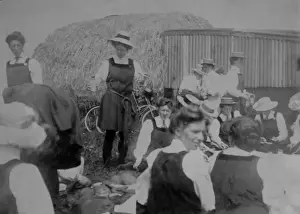 Physical Education History Imprime: Picnic by haystack