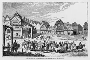 Canterbury Imprime: Los peregrinos salen/Chaucer
