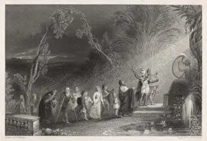Classic Literature Illustration Imprime: PILGRIMs PROGRESS / 1678