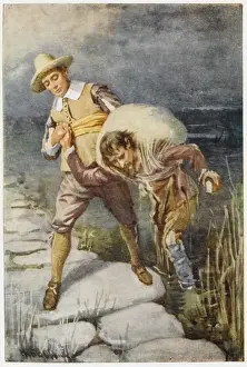 Christian Allegory Imprime: Pilgrims Progress 3