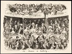 Vintage Theatre Architecture Imprime: Pit, Boxes and Gallery