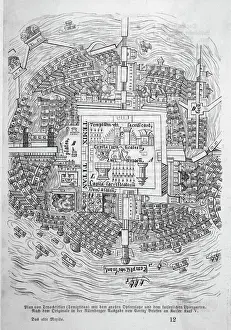 Pre Columbian Architecture Imprime: Plan of Tenochtitlan