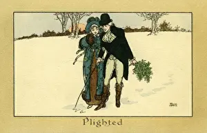 Florence Hardy Artwork Imprime: Plighted