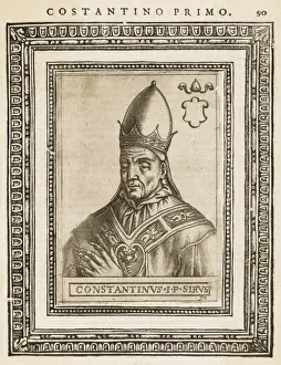 Early Christian Leaders Imprime: Pope Constantinus
