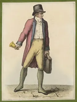 Victorian Postman Imprime: Postman Early C19