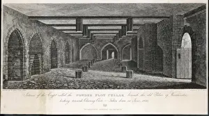 Palace Of Westminster Interior Imprime: Powder Plot Cellar
