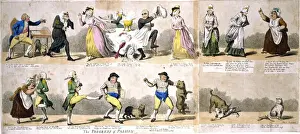 Satirical Prints UK Imprime: The progress of passion