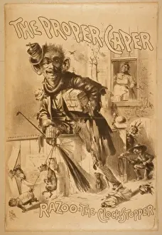 Vintage Poster Imprime: The proper caper