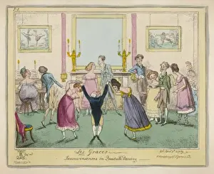Regency Era Art Prints Imprime: Quadrille Inconveniences