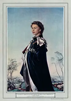Reina Isabel II por Pietro Annigoni en el ILN