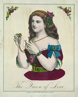 Victorian Era Romance Imprime: The queen of love