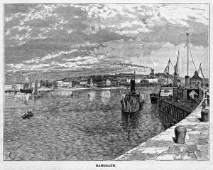 Ramsgate Harbour Imprime: Ramsgate, Kent