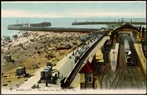 Kent Coastline Views Imprime: Ramsgate Sands