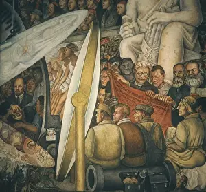 Impresiones de RÍVERA, Diego (1886-1957) Diego Rivera Imprime: RÍVERA, Diego El hombre controlador de