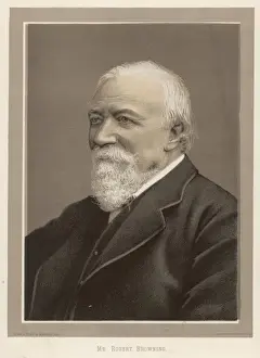 Famous Poets England Imprime: Robert Browning