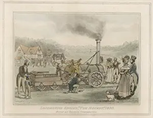 George Stephenson Rocket Imprime: The Rocket 1830