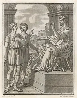 Historical Figures Portraits Imprime: Roman Censor