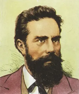 German Physicist History Imprime: Rontgen / Colour