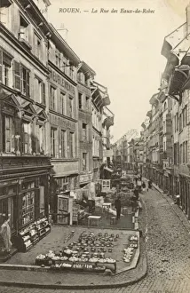 Rouen France Imprime: Rouen / Eaux Robec C1905