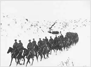 World War II Eastern Front Imprime: Russian Cavalry Unit
