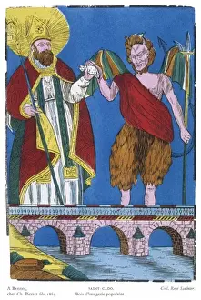 Religious Artwork For Sale Imprime: Saint Cado / Devigne